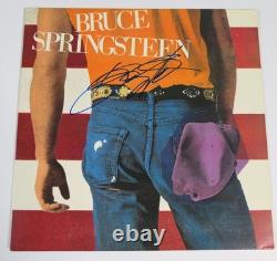 BRUCE SPRINGSTEEN Autographe Signé Album Vinyl LP Born In The USA BAS JSA