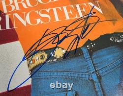 BRUCE SPRINGSTEEN Autographe Signé Album Vinyl LP Born In The USA BAS JSA