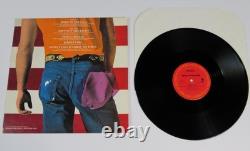 BRUCE SPRINGSTEEN Autographe Signé Album Vinyl LP Born In The USA BAS JSA