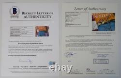BRUCE SPRINGSTEEN Autographe Signé Album Vinyl LP Born In The USA BAS JSA