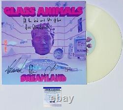 Bande D'animaux En Verre Signée Dreamland Autographied Vinyl Album Complete Avec Psa Coa