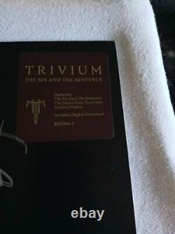 Bande De Trivium Vinyl Signée