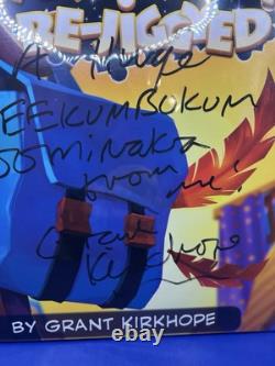 Banjo Kazooie Re-Jiggyed Variété Or Vinyle Rejiggyed Autographié Signé