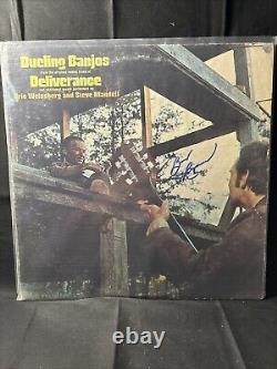 Banjos en Duelle Enregistrement vinyle Deliverance AUTOGRAPHED