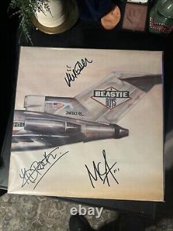 Beastie Boys Licensed To Ill 1986 GF - Signé par tous les membres - Copie promotionnelle