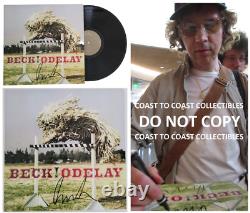 Beck Hansen signé Odelay album COA preuve exacte vinyle autographe