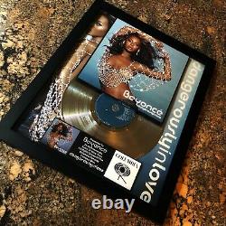 Beyonce (dangereusement Amour) CD Lp Record Vinyle Autographié Signé