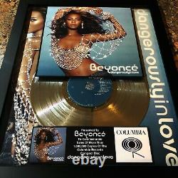 Beyonce (dangereusement Amour) CD Lp Record Vinyle Autographié Signé