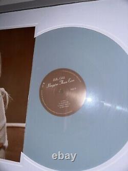 Billie Eilish Vinyle 'Happier Than Ever' signé à la main et encadré, rare et signé à la main.