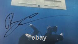 Billie Eilish Vinyle Signé Affiche Autographiée Frappe-moi Fort Bleu Jsa Loa Yy63313