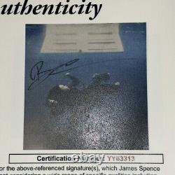 Billie Eilish Vinyle Signé Affiche Autographiée Frappe-moi Fort Bleu Jsa Loa Yy63313