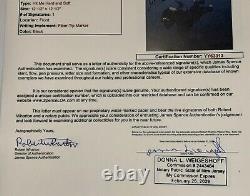 Billie Eilish Vinyle Signé Affiche Autographiée Frappe-moi Fort Bleu Jsa Loa Yy63313