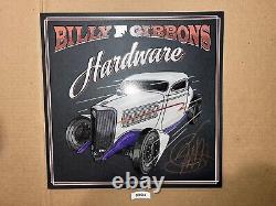 Billy Gibbons A Signé Autographied Vinyl Record Lp Zz Top Eliminator Afterburner