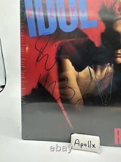 Billy Idol Rebel Yell Vinyle Édition Élargie Autographiée Signée Limitée 2LP Neuf