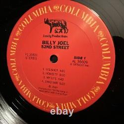 Billy Joel 52e rue Vinyle LP signé Album PSA/DNA Epperson LIVRAISON GRATUITE