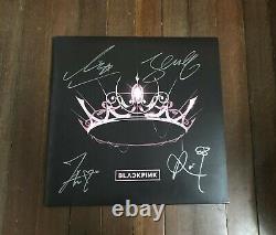 Blackpink All Member The Album Autographied Lp Vinyl Record