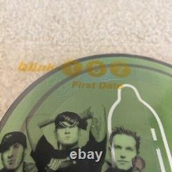 Blink 182 / Première Date 7 Photo Vinyle Record Ep 2001 Tom Delonge Autographié