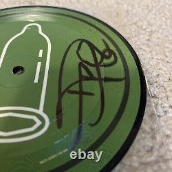 Blink 182 / Première Date 7 Photo Vinyle Record Ep 2001 Tom Delonge Autographié