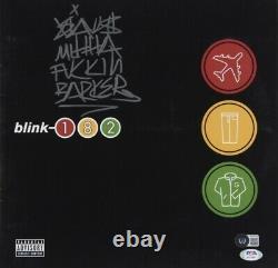 Blink 182 Travis Barker Signé Enlever Vos Pantalons Et Veste Vinyl Bas Psa Coa