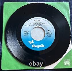Blondie Band Signée par tous (6) Call Me 45 Disque Vinyle Couverture Debbie Harry