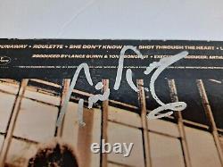 Bon Jovi Signed/autographed Disque Vinyle Album Par Entire Band Jon Bon Jovi + 4