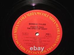 Bonnie Tyler-1983 Faster Than The Speed Of Night Vinyle LP signé-authentifié