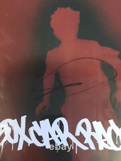 Boxcar Racer Signé Vinyl Tom Delonge Blink-182 Autographié Petite Crease