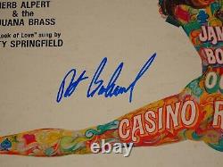 Burt Bacharach Signé Autographié Casino Royale Lp Vinyl Record Soundtrack Bond