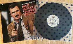 Burt Reynolds Signed Sharky's Machine Soundtrack 1981 Vinyl Record Lp Autographe