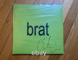 CHARLI XCX Album vinyle LP BRAT signé autographié NOUVEAU SCELLÉ Black Ice