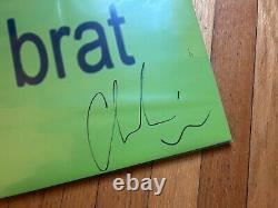 CHARLI XCX Album vinyle LP BRAT signé autographié NOUVEAU SCELLÉ Black Ice