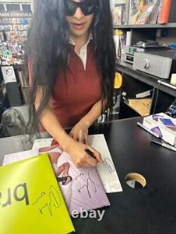 CHARLI XCX COMMENT JE ME SENS MAINTENANT VINYLE TRANSPARENT SIGNÉ PERSONNELLEMENT AUTOGRAPHIÉ