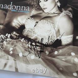 COA AUTOGRAPHE Madonna VINYL LP OBI JAPON Signé