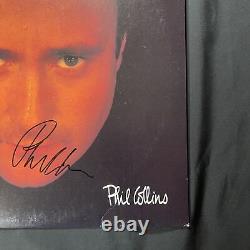 COA AUTOGRAPHE Phil Collins VINYL LP JAPON OBI Signé