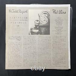 COA AUTOGRAPHE Phil Collins VINYL LP JAPON OBI Signé
