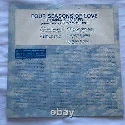 COA AUTOGRAPH Donna Summer VINYL LP JAPAN Signé