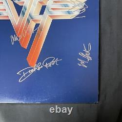 COA AUTOGRAPH Van Halen VINYL LP JAPAN signé