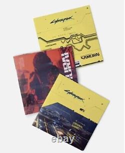 CYBERPUNK 2077 Bande originale et ensemble de vinyles Samurai 3LP Édition limitée 100 exemplaires SIGNÉ NOUVEAU EN PRÉVENTE