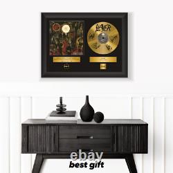 Cadeau de souvenirs en vinyle LP signé de Slayer PGR