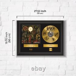 Cadeau de souvenirs en vinyle LP signé de Slayer PGR