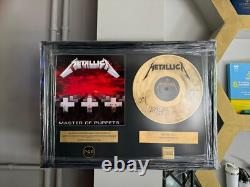 Cadeau de souvenirs en vinyle LP signé de Slayer PGR
