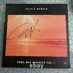Calvin Harris? - Funk Wav Bounces Vol. 1 Vinyl Autographié Signé