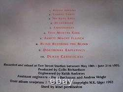 Carcass Heartwork Eu Original Vinyl Lp 1993 Copie Signée