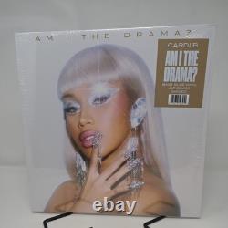 Cardi B – Am I the Drama – Vinyle bleu layette dédicacé avec pochette alternative