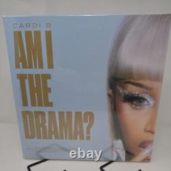 Cardi B – Am I the Drama – Vinyle bleu layette dédicacé avec pochette alternative