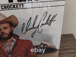 Charley Crockett COVER Vinyle Lonesome Drifter signé, disque autographe