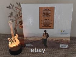 Charley Crockett COVER Vinyle Lonesome Drifter signé, disque autographe