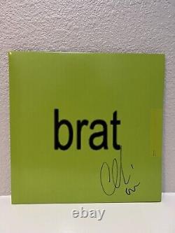 Charli XCX Brat Veste Signée Vinyl LP ? Expédition Gratuite le Même Jour
