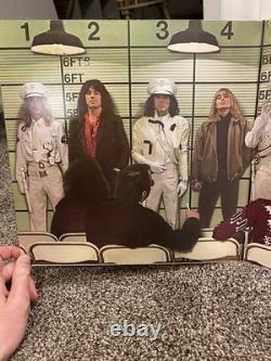 Cheap Trick Dream Police LP COMPLÈTE BANDE Signé Vinyle Autographié avec Disque