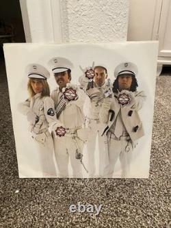 Cheap Trick Dream Police LP COMPLÈTE BANDE Signé Vinyle Autographié avec Disque